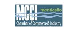Logo of Monticello Chamber of Commerce & Industry.