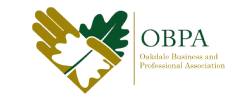 OBPA logo with oak leaf and acorn design.
